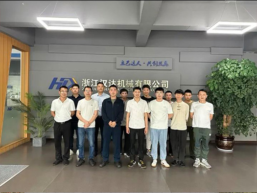 前路鄉退役軍人來漢達公司參觀學習，推動再就業新篇章